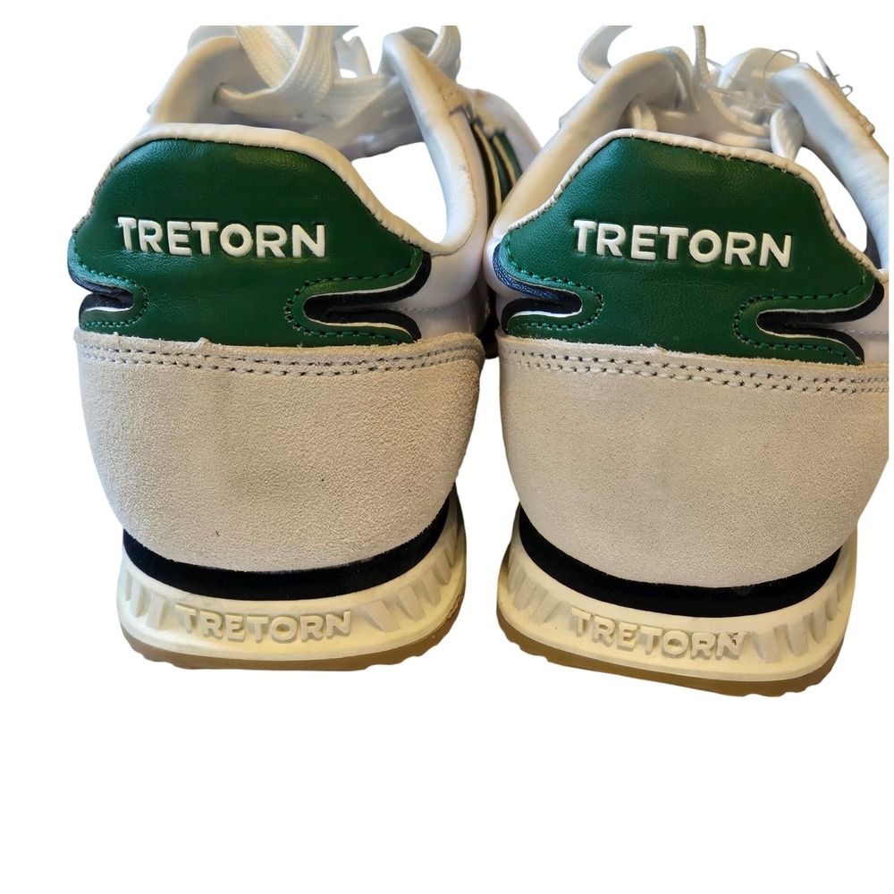 Tretorn Kristine Elite G Sneakers Women's Size 8 White Green Leather - Picture 8 of 10